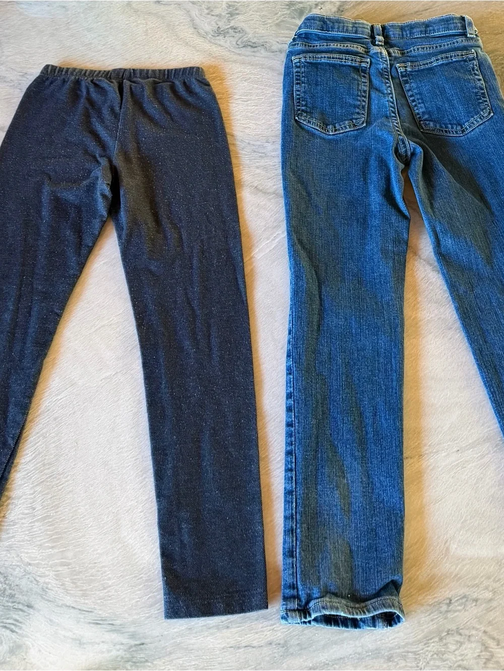 CAT & JACK | M 7/8 Reg | Skinny Jeans + Jeggings 2 Pair Lot